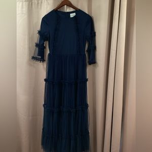 Dainty Jewells Navy tulle Dress